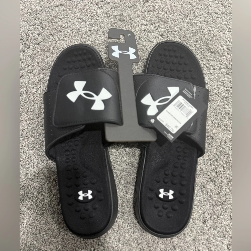 NWT Under Armour Men's Ignite Pro Slide Sandal - Picture 2 of 9